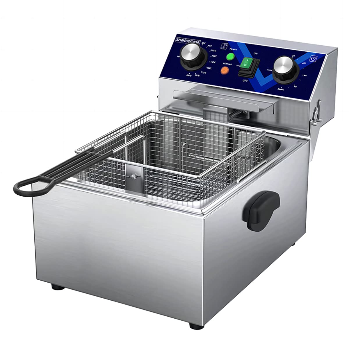 Amazon.co.jp: 電気フライヤー 10L 卓上フライヤー 揚げ物器 ミニ