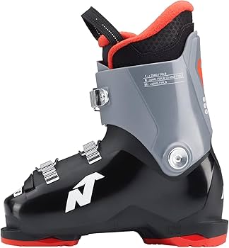 Nordica Speedmachine J3 Kid's Alpine Ski Boots (Black/Anthracite