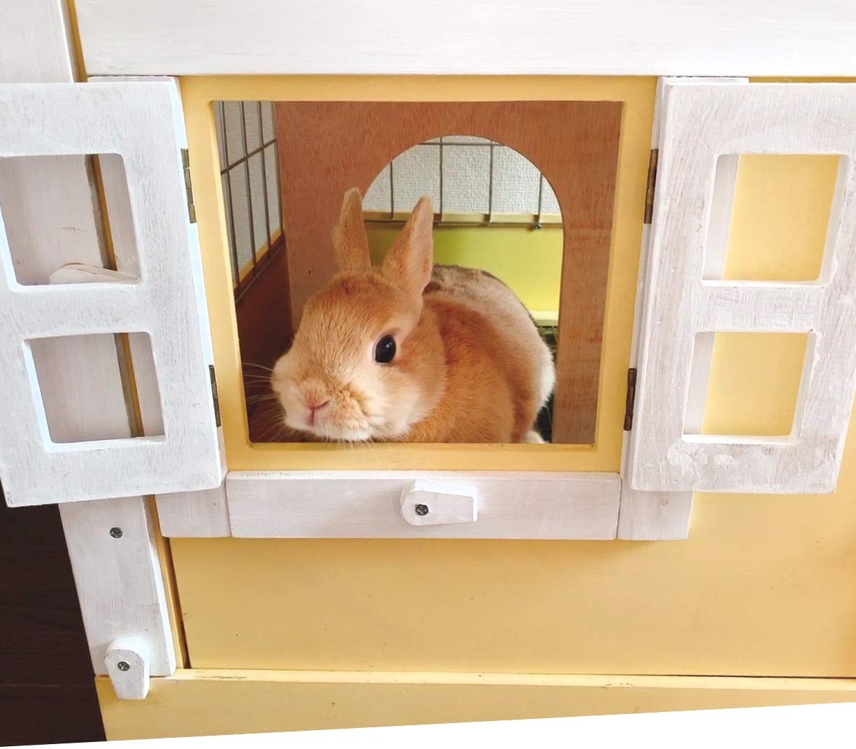 Amazon | もちつき うさぎ用ケージ 壱番館 北欧デザインペットハウス