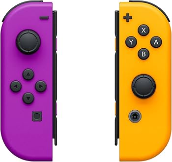 Nintendo Switch 本体 オレンジと紫のジョイコン Nintendo Switch Joy