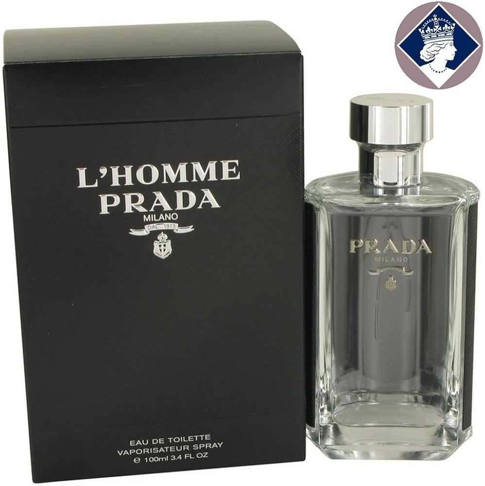 Amazon.com : Prada L'homme For Men - 3.3 Oz Eau De Toilette Spray