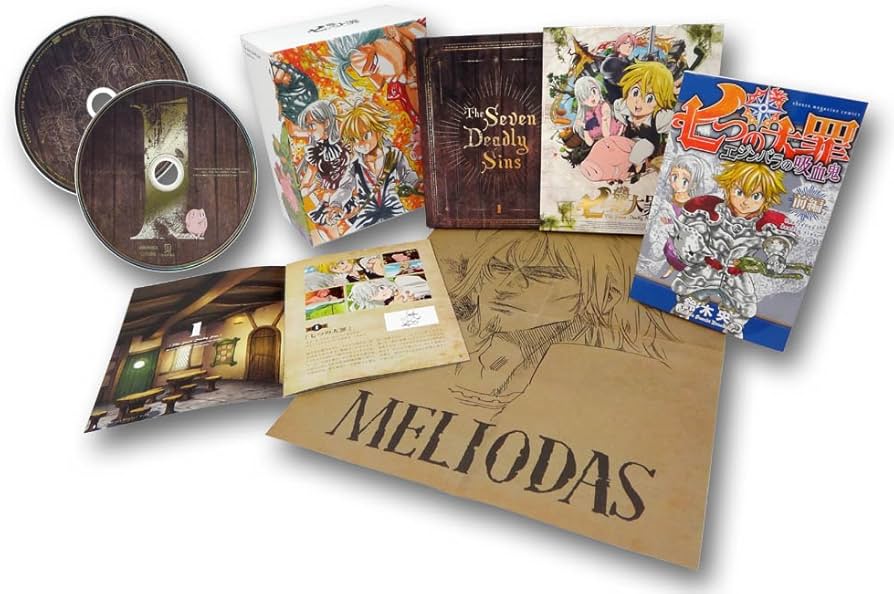 Amazon.com: 【Amazon.co.jp限定】七つの大罪 1(オリジナルデカ缶