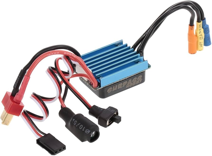 Amazon | Goolsky 1/18 1/16 RCカー用 モーター ESC SURPASS HOBBY