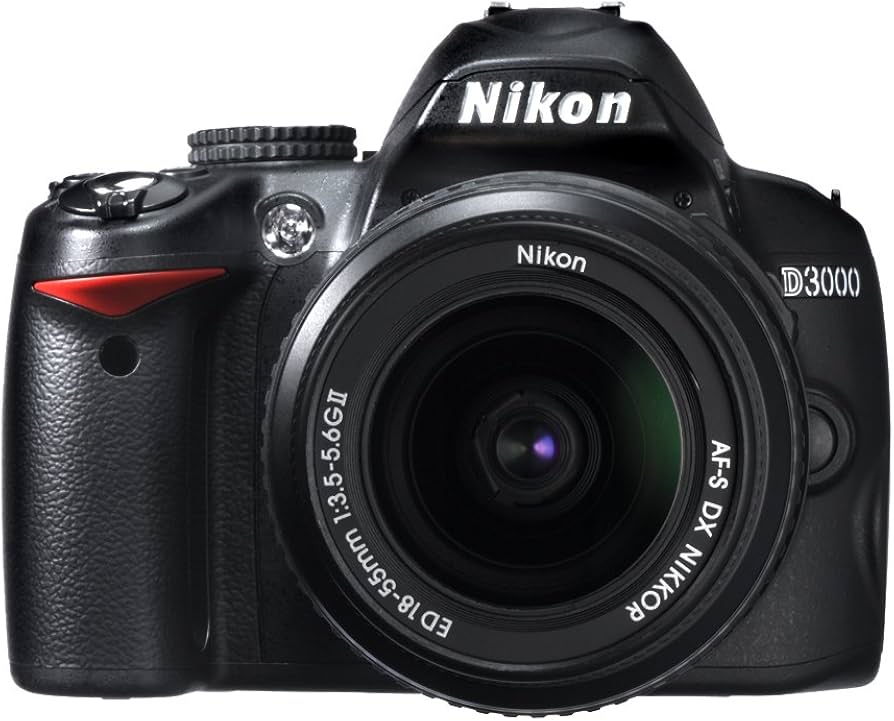 Amazon.com : Nikon D3000 DSLR 6 Piece Bundle with 18-55mm f/3.5