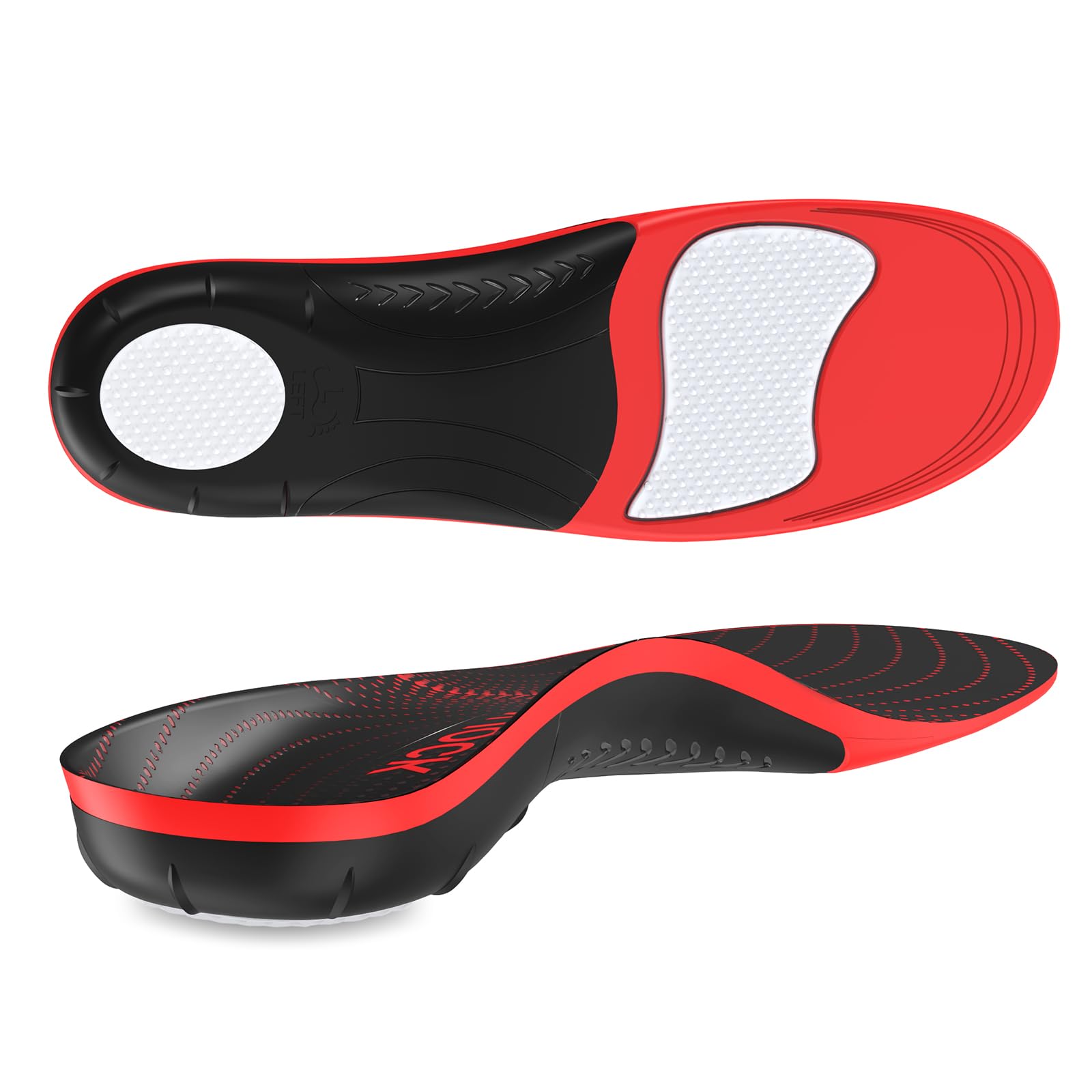 Amazon.com: ONJOCK Plantar Fasciitis Strong Arch Support Insoles