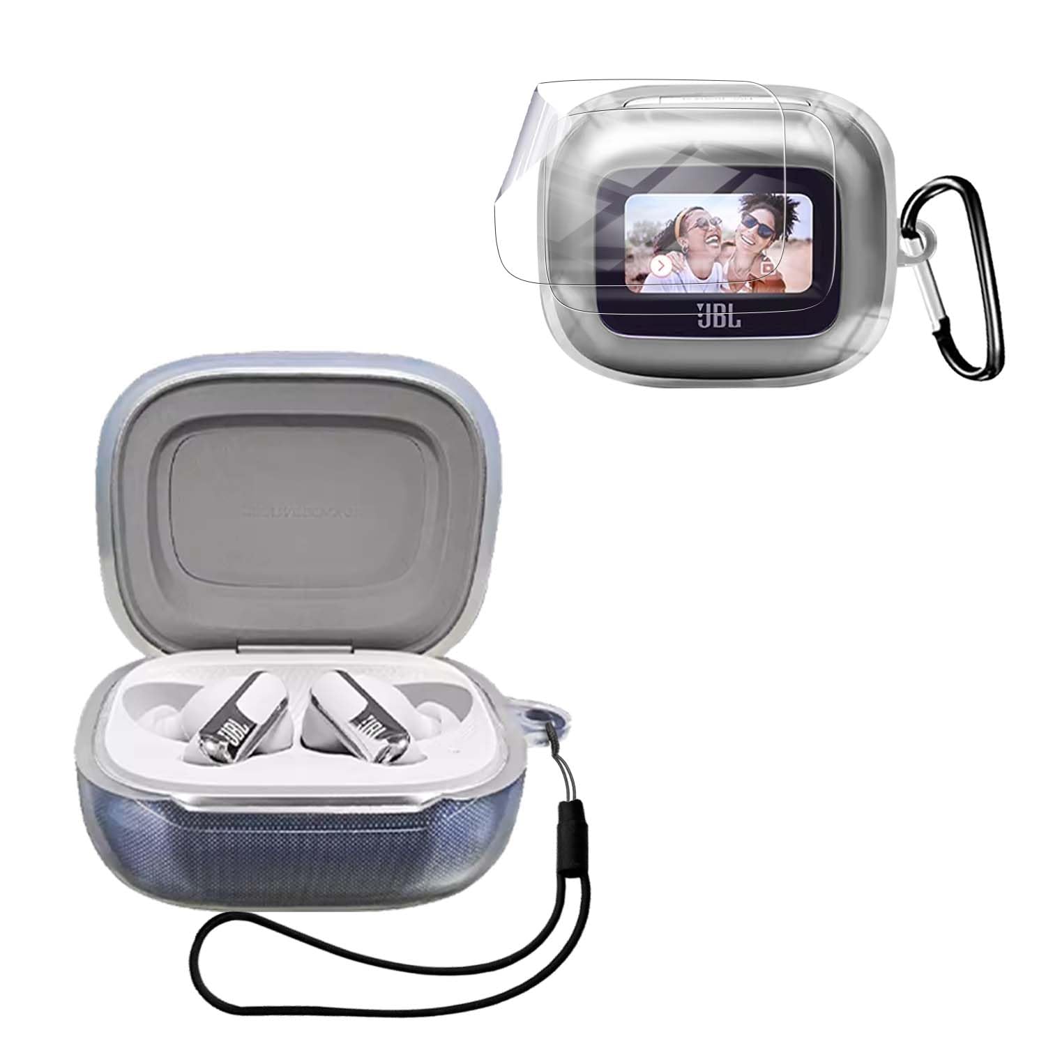 Amazon | For JBL LIVE BUDS 3 / JBL LIVE BEAM3 用 ケース カバー