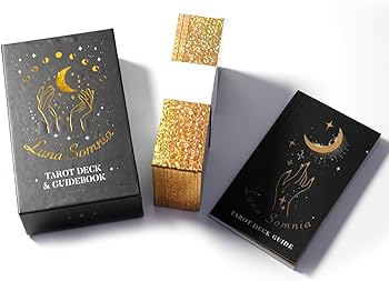 Amazon.co.jp: ルナ・ソムニアのタロットデッキで月の旅に乗り出しま