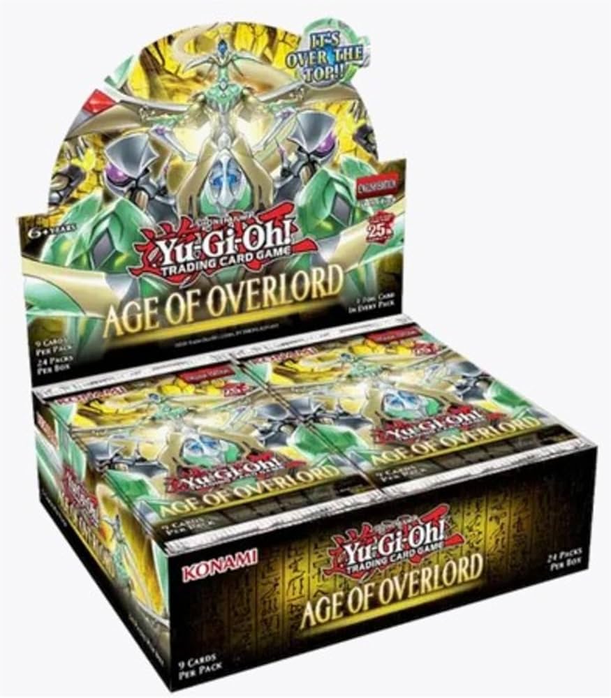 Amazon.com: Konami Yu-Gi-Oh! TCG: Age of Overlord Booster Box