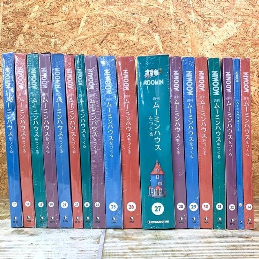 Amazon.co.jp: DeAGOSTINIMOOMIN 週刊 ムーミンハウスをつくる