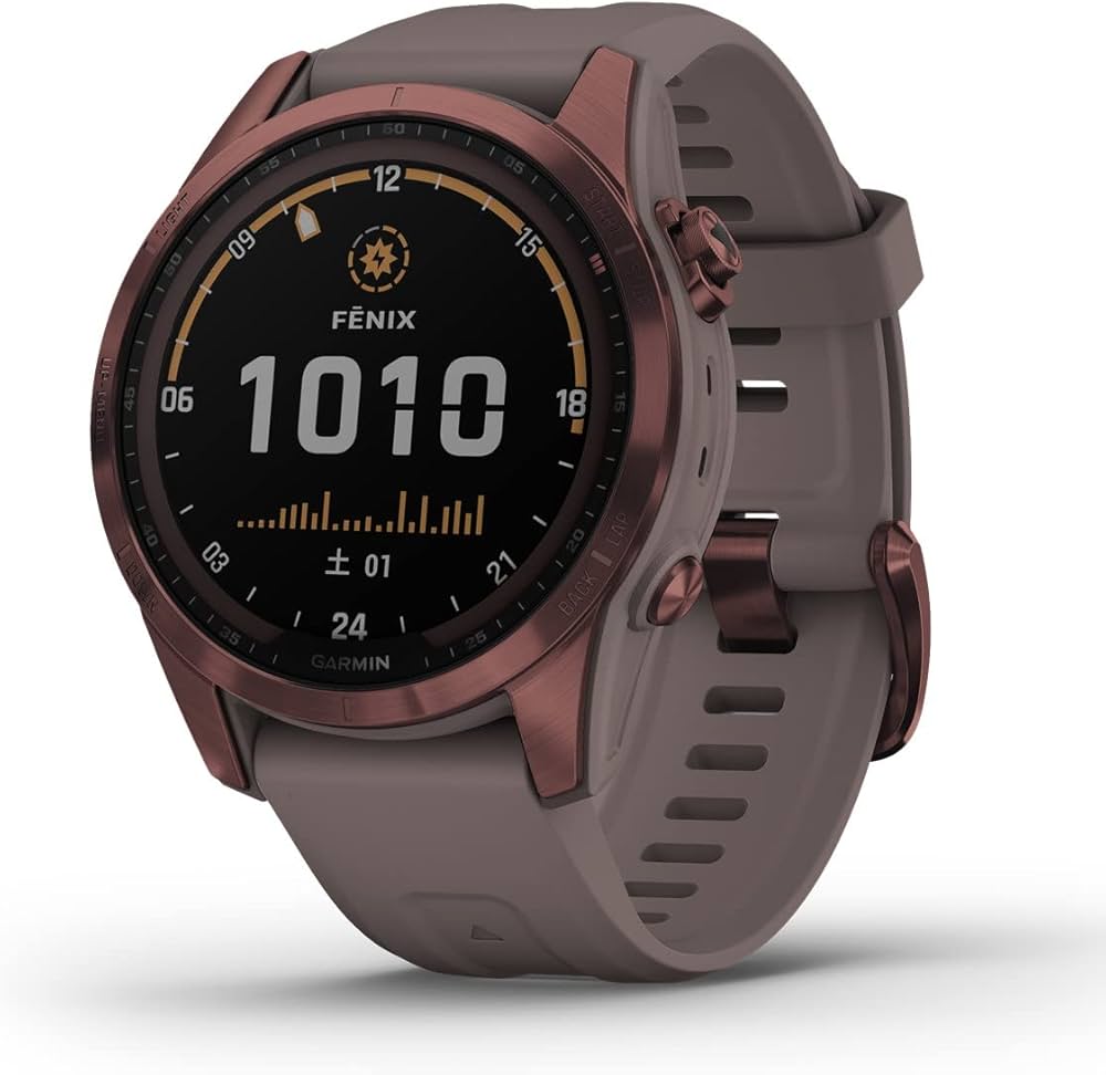 Amazon.co.jp: GARMIN(ガーミン) fenix 7S Sapphire Dual Power Ti