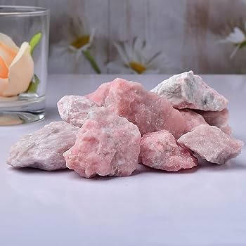 Amazon.co.jp: SUKIMIND 400gセット ピンクオパール 原石 天然石 かち