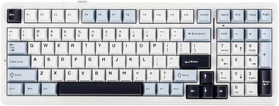Amazon.com: EPOMAKER x Aula F99 Wireless Mechanical Keyboard, Hot