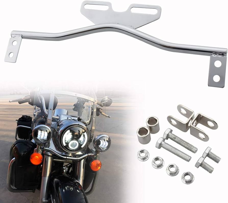 Amazon | CHELHEAD ハーレー用 フォグランプ 4.5インチ ブラケット