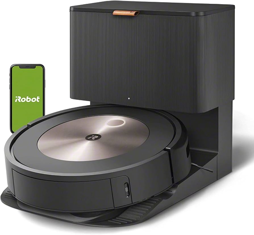 iRobot Roomba J7+, Robot Aspirapolvere Wi-Fi, Svuotamento