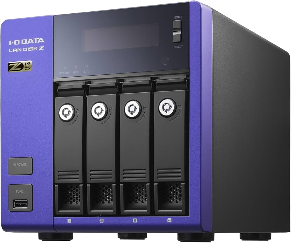Amazon.co.jp: IODATA 法人向け 4ドライブ NAS 16TB(4TB×4/RAID/10GbE