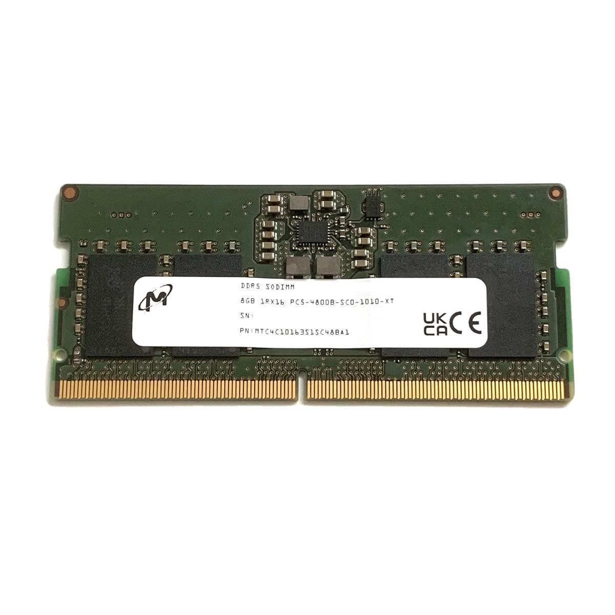 メモリー Micron DDR5 SODIMM 8GB x2 PC5-5600B Micron DDR5 SODIMM