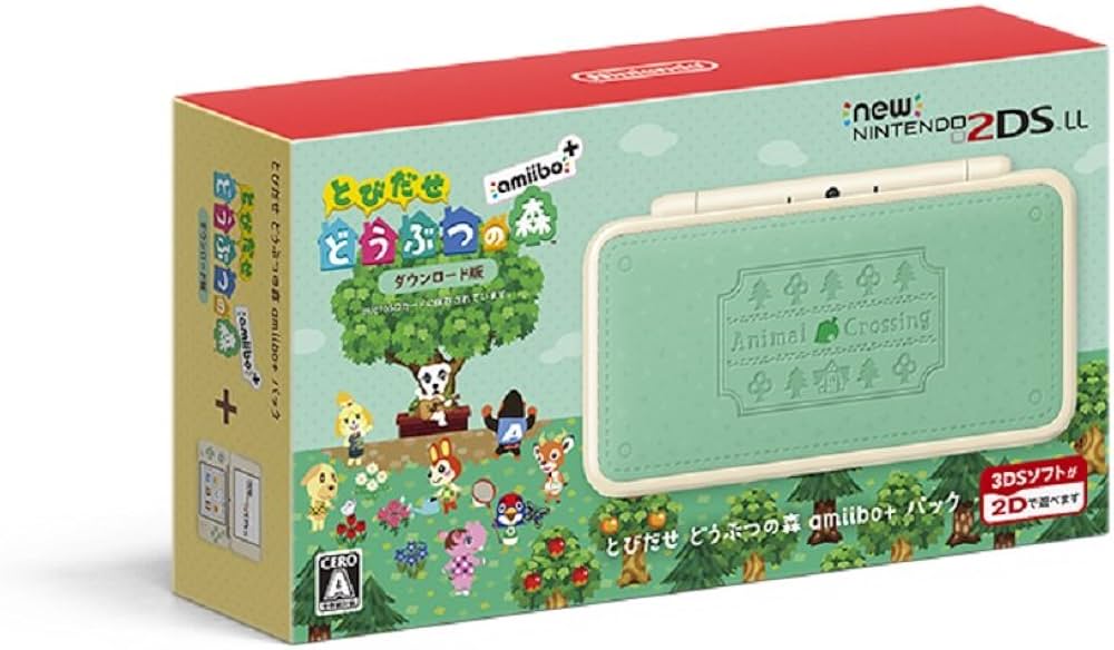 Amazon | Newニンテンドー2DS LL とびだせ どうぶつの森 amiibo＋