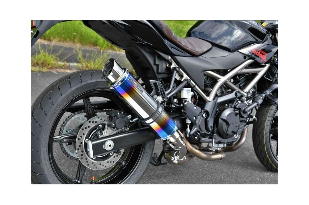 Amazon | ビームス R-EVO2 スリップオン ヒートチタン SV650/X 22-8BL