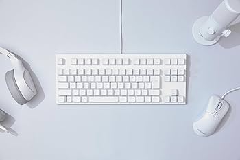Amazon.com: Realforce Topre GX1 White TKL RGB Mechanical Keyboard