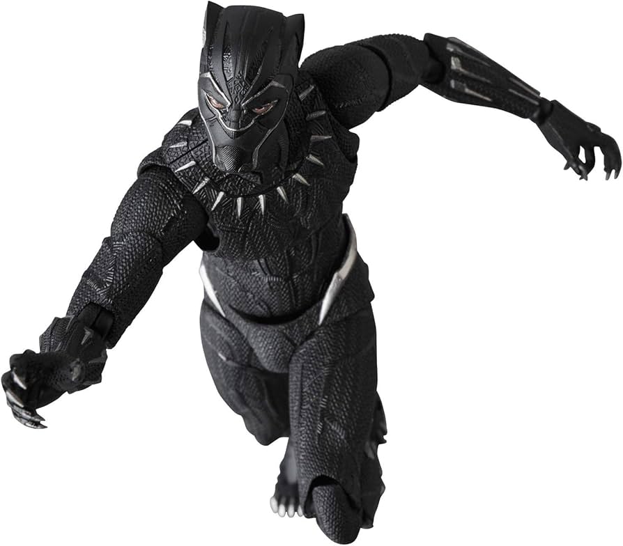 Amazon.co.jp: MAFEX マフェックス No.091 ブラックパンサー 全高約