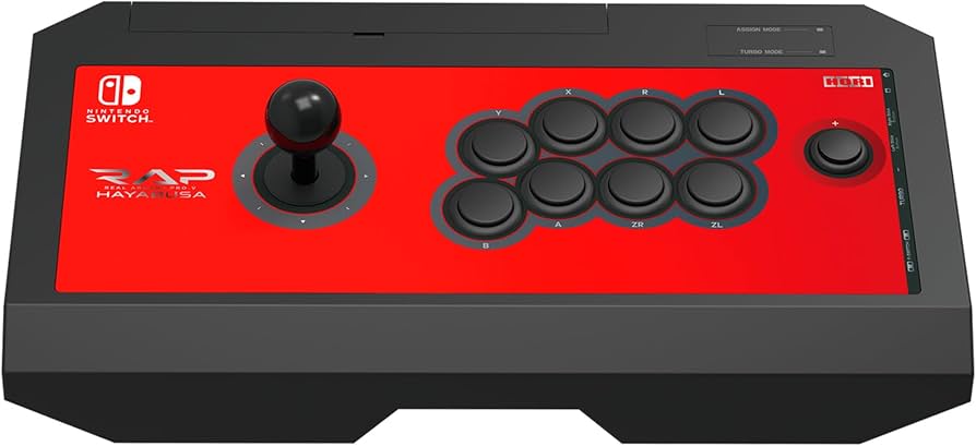 Hori Real Arcade Pro. V Hayabusa - Flight Stick for Nintendo