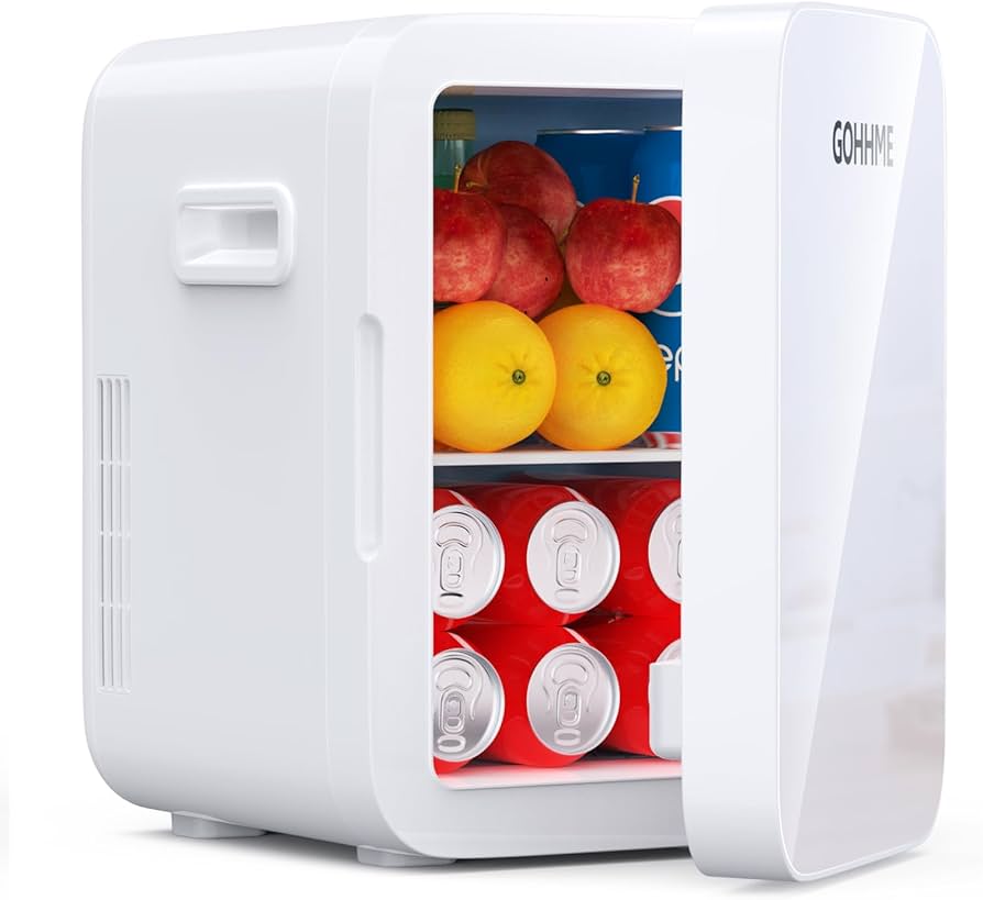 Amazon | ミニ冷蔵庫 GOHHME 0~65℃ 小型冷蔵庫 10L 冷温庫 小型で