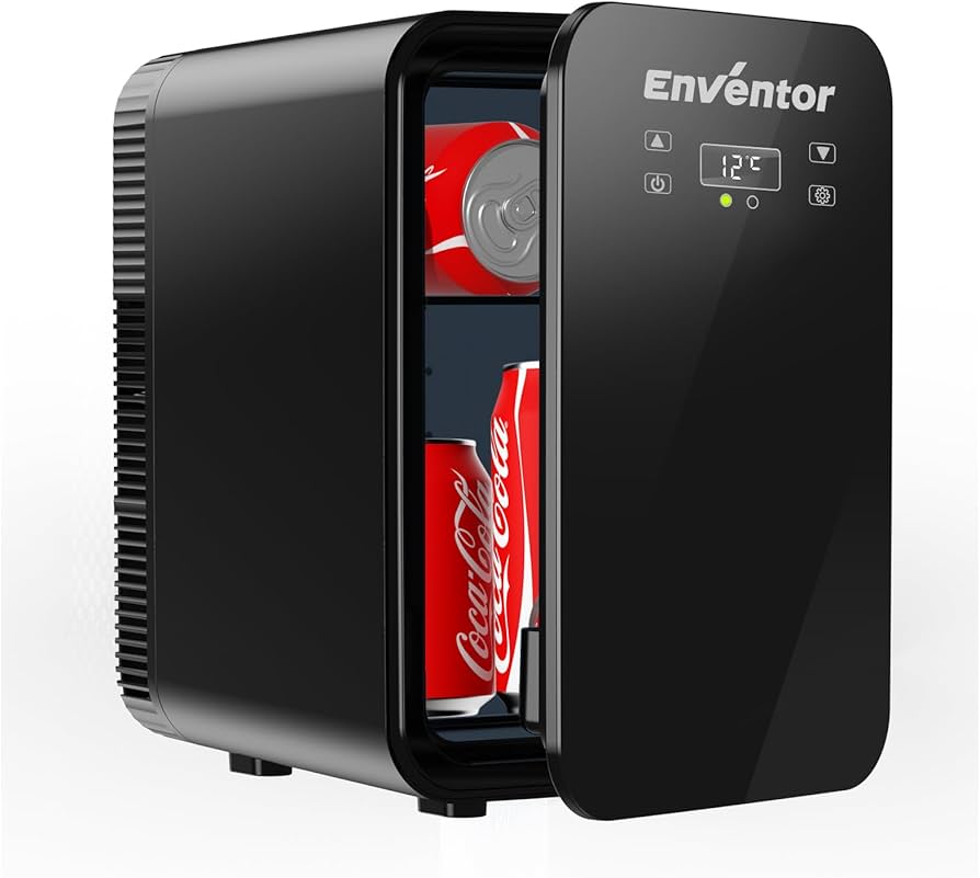 Amazon | Enventor 冷蔵庫 小型 冷温庫 10L 極静音 LCD温度表示