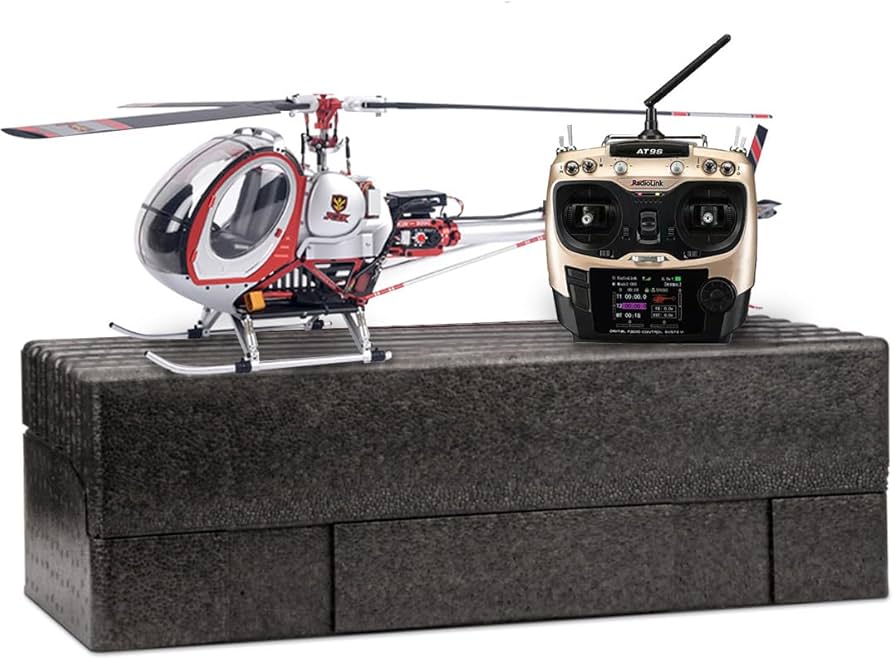 Amazon.com: GoAssemb JCZK 300C PRO RC Helicopter, 2.4G 12CH