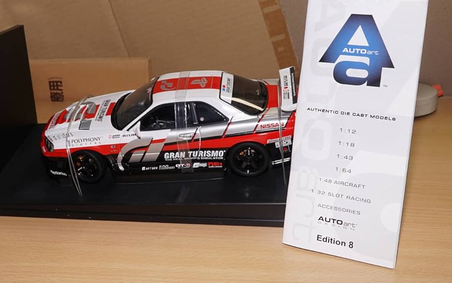 Amazon | 1/18 オートアート グランツーリスモ GRAN TURISMO GT-R R34