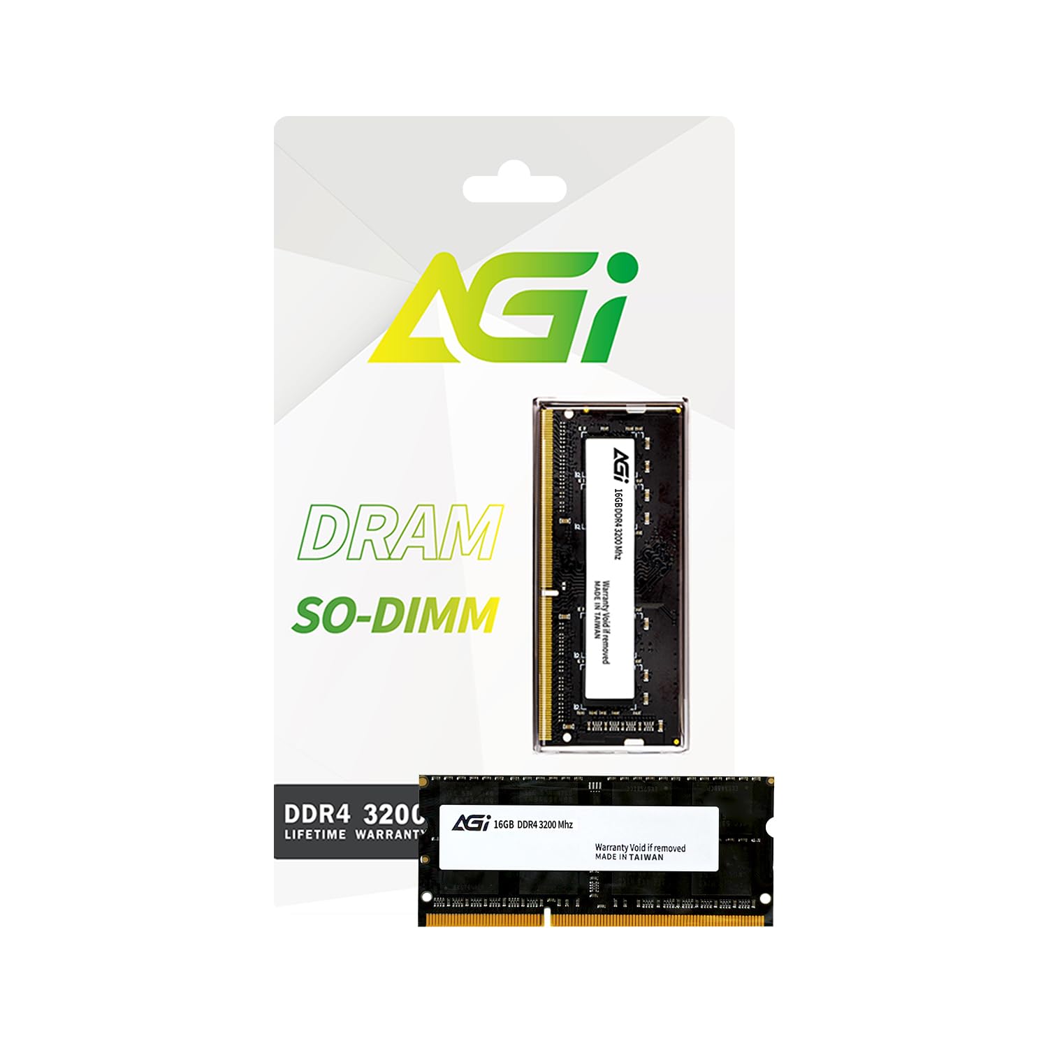 Amazon.co.jp: AGI ノートPC用メモリ DDR4 3200MHz 16GB×1枚(16GB) SO