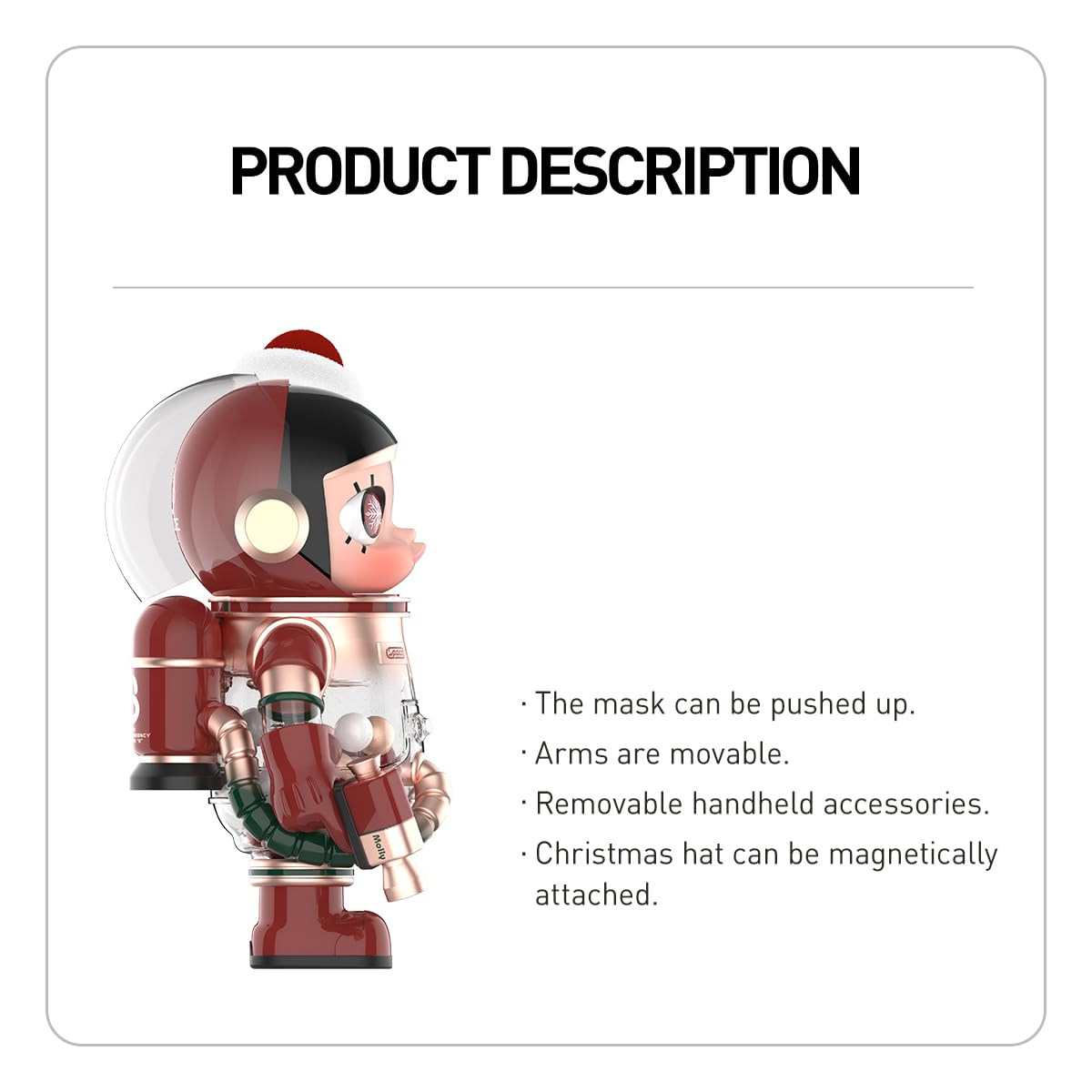 Amazon.co.jp: POP MART MEGA コレクション 400% SPACE MOLLY