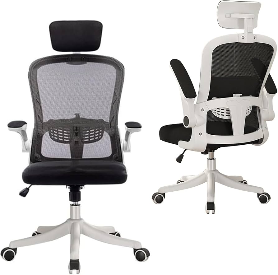 Amazon.co.jp: オフィスチェア 椅子 デスクチェア 10cm高さ調整、360度
