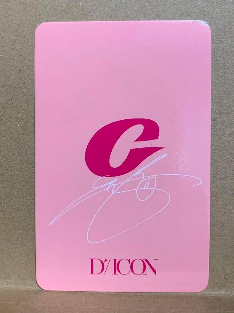 Amazon.co.jp: TWICE トレカ 公式 日本未販売 DICON 裏面サイン入り