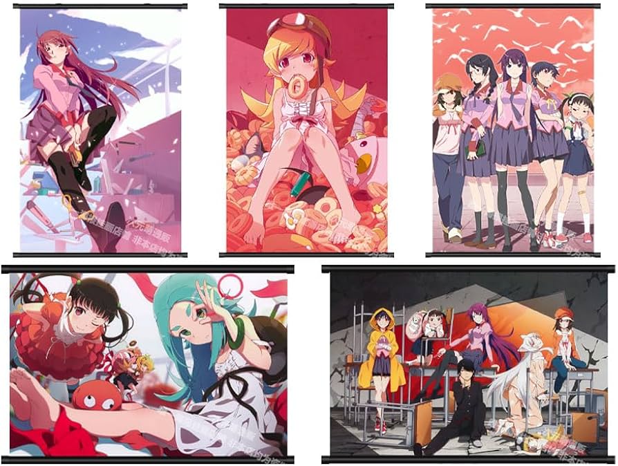 Amazon.co.jp: 化物語 タペストリー 壁畫 化物語 グッズ 周辺 阿良々木