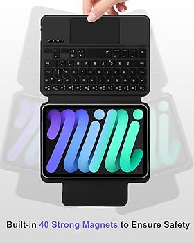Amazon.com: MePadKey Magic Touchpad Keyboard Case for iPad mini 7