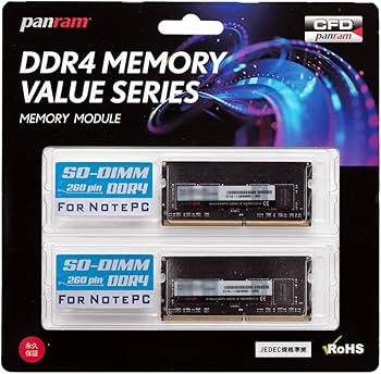 Amazon | シー・エフ・デー販売 CFD販売 Panram ノートPC用 メモリ