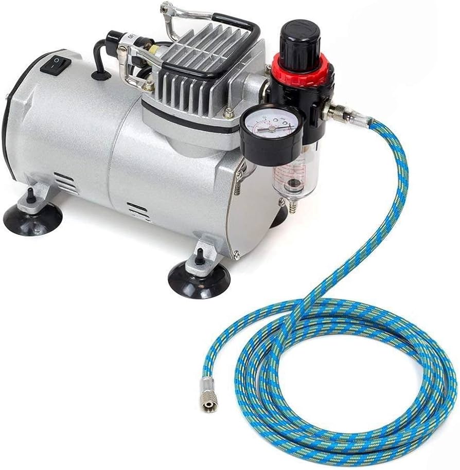 Amazon | 1/5HP エアーコンプレッサー ミニエアーコンプレッサー