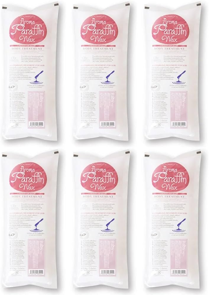 Amazon.co.jp: アロマ パラフィンワックス ベビー 450g (6個セット
