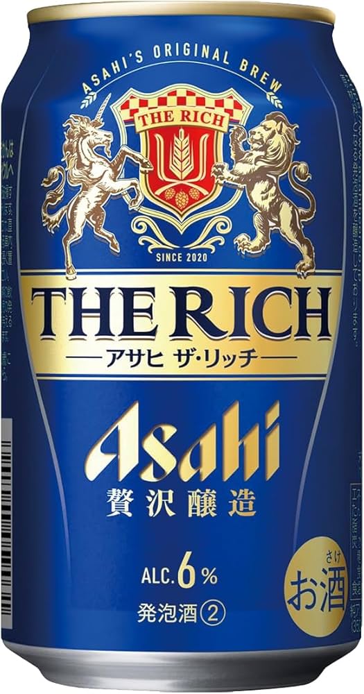 Amazon.co.jp: 【新ジャンル/第3のビール】アサヒ ザ・リッチ 350ml×24