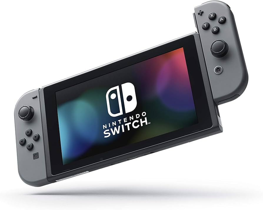 Amazon.com: Nintendo Switch with Gray Joy‑Con - HAC-001(-01