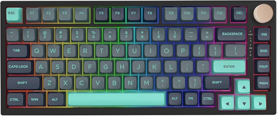 Amazon.co.jp: VGN ゲーミングキーボード N75 Dynamic Silver