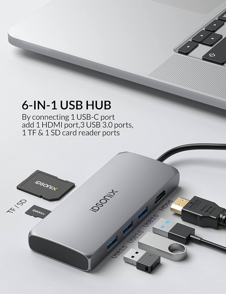 Amazon.co.jp: USB Cハブ マルチポートアダプター ドッキング