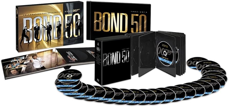 Amazon.co.jp: 007 製作50周年記念版 ブルーレイ BOX 〔初回生産限定