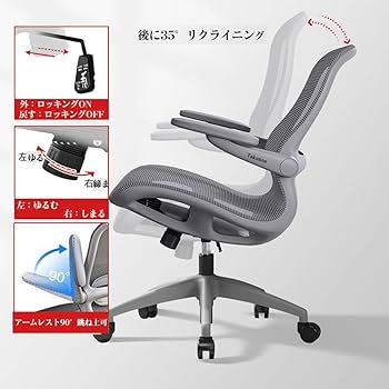 Amazon.co.jp: Takunoa デスクチェア おしゃれ メッシュ オフィス