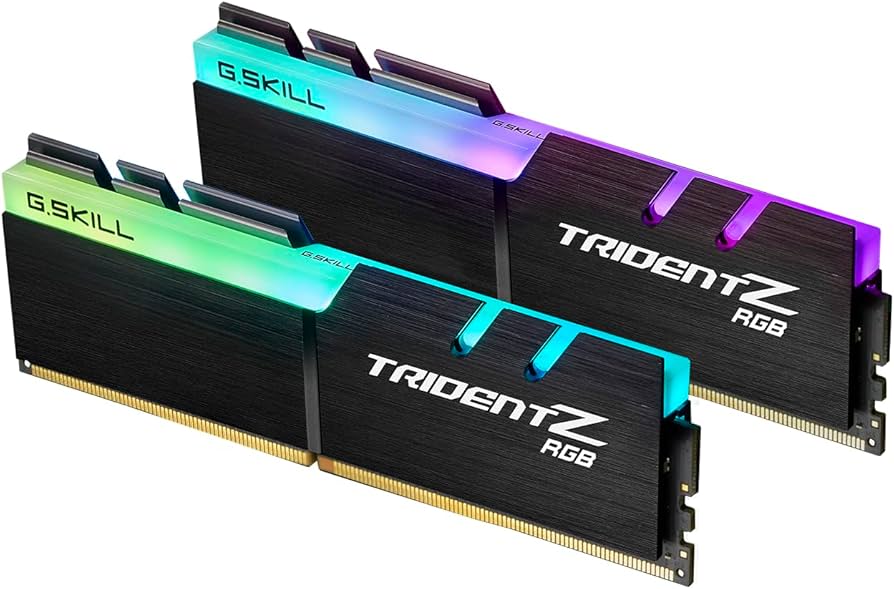 G.SKILL Trident Z RGB Series DDR4 RAM (XMP) 64GB (2x32GB) 3600MT/s
