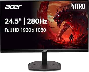 Amazon.com: acer Nitro 24.5 Inch Full HD 1920 x 1080 ZeroFrame