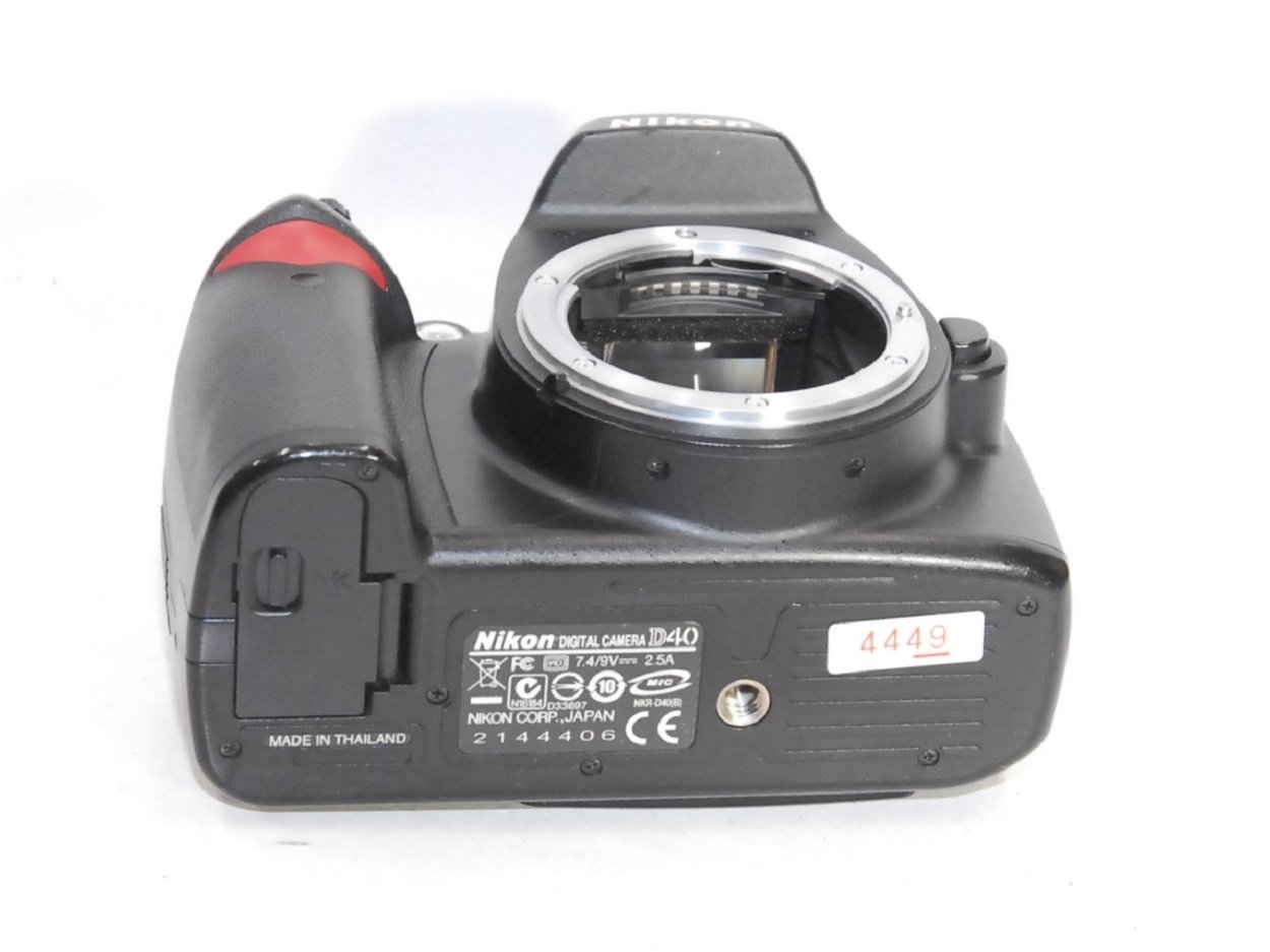 Amazon | Nikon デジタル一眼レフカメラ D40 ブラック ボディ D40B