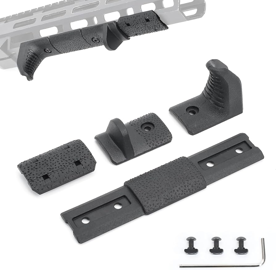 Amazon | [QIRUIMY] MLOK対応 ハンドストップ キット フィンガー