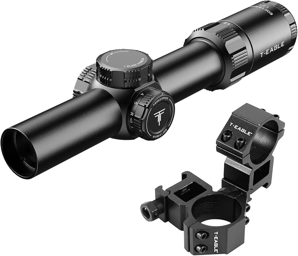 Amazon.co.jp: T-EAGLE ライフルスコープ EOX1.2-6x24IR可変倍率