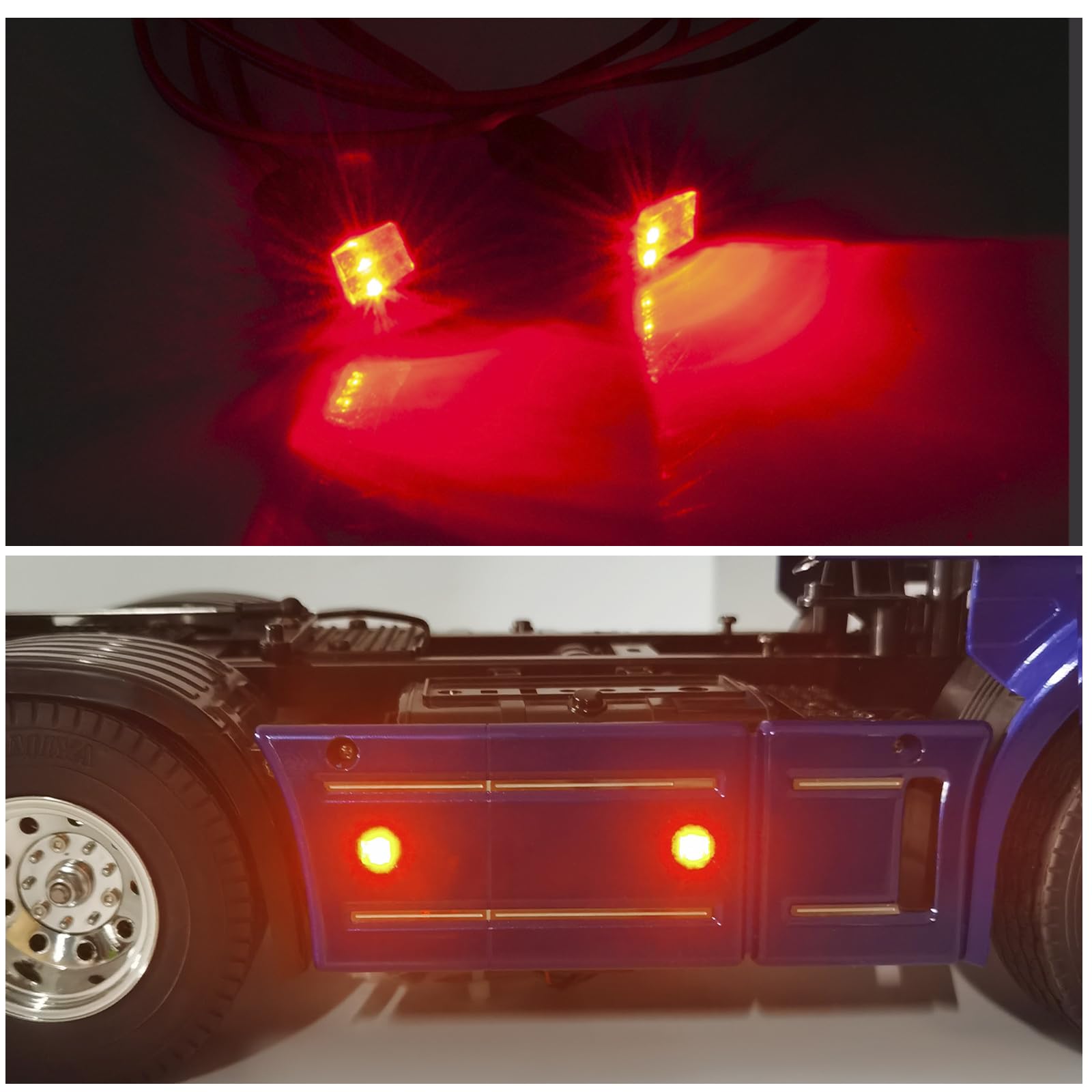 Amazon | TRZX タミヤ1/14 RCトレーラートラックのアップグレード